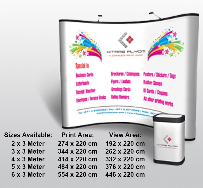 Popup Banner Printing, Popup Stands Printing in Dubai, Popup for Events