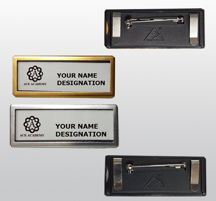 Printed name deals tags